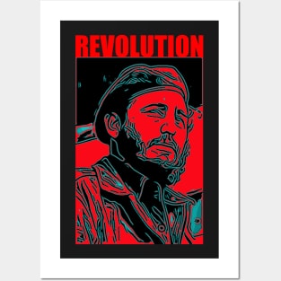 Fidel castro Posters and Art